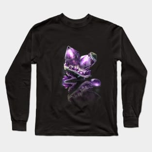 Fantasy Birthstone, February, Amethyst Long Sleeve T-Shirt